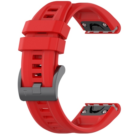 Curea pentru Instinct 2S/2S Solar/Approach S70 42mm/fenix 7S Pro Sapphire Solar - Techsuit Watchband QuickFit 20mm (W060) - Red