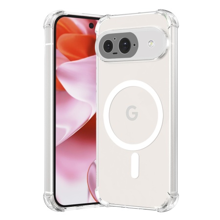 Husa pentru Google Pixel 9 - Techsuit Shockproof Clear Silicone MagSafe - Clear