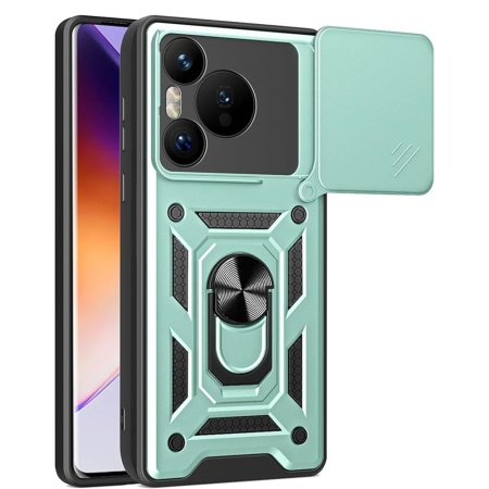 Husa pentru Huawei Pura 70 - Techsuit CamShield Series - Green