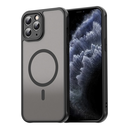 Husa pentru iPhone 11 Pro - Techsuit HaloFrost II MagSafe - Black