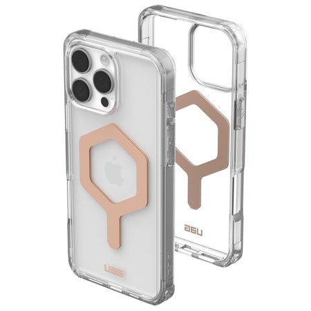 Husa pentru iPhone 16 Pro Max - UAG Plyo MagSafe - Ice Rose Gold