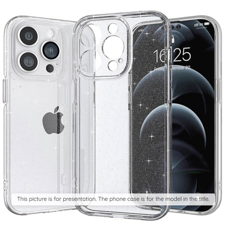 Husa pentru iPhone 17 Pro - Techsuit SparkleSkin Series - Clear