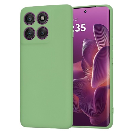 Husa pentru Motorola Edge 60 Pro - Techsuit SoftFlex - Mint Green