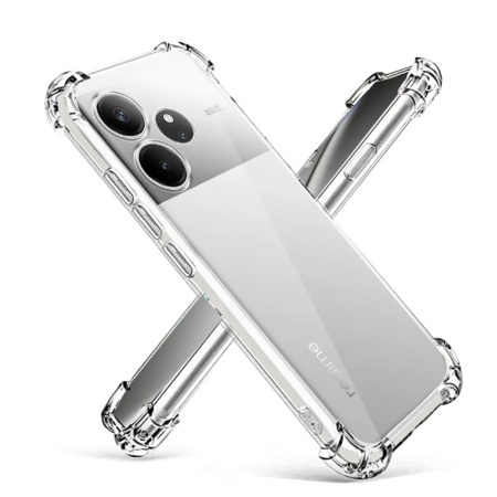 Husa pentru Realme GT 6 / GT 6T - Techsuit Shockproof Clear Silicone - Clear