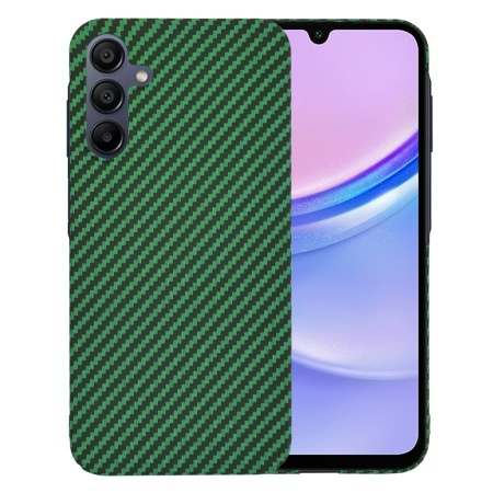 Husa pentru Samsung Galaxy A15 4G / A15 5G - Techsuit Carbonite FiberShell - Green