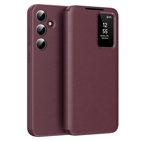 Husa pentru Samsung Galaxy A55 5G - Techsuit SmartView Series - Red