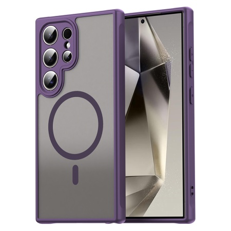Husa pentru Samsung Galaxy S24 Ultra - Techsuit HaloFrost II MagSafe - Purple