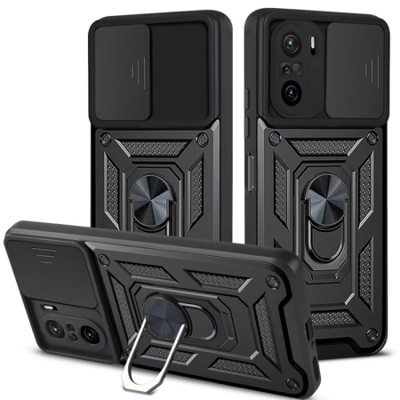 Husa pentru Xiaomi Mi 11i / Poco F3 - Techsuit CamShield Series - Black