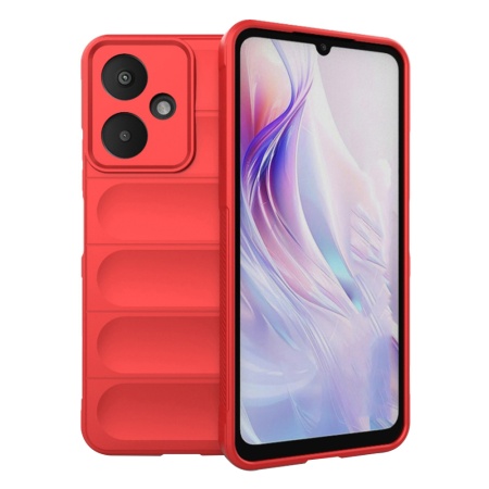 Husa pentru Xiaomi Redmi 13C 5G / Poco M6 - Techsuit Magic Shield - Red