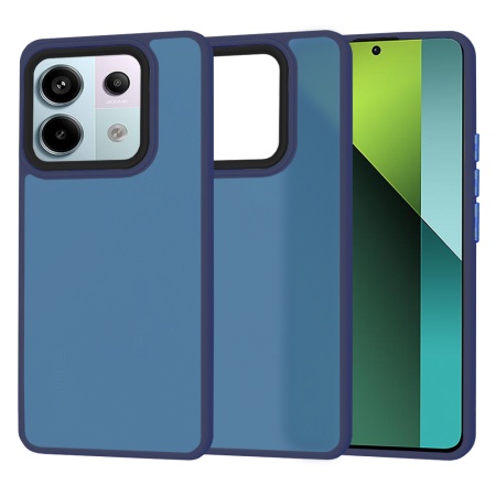 Husa pentru Xiaomi Redmi Note 13 Pro 5G / Poco X6 - Techsuit HaloFrostÂ Series - Deep Blue
