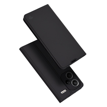 Husa pentru Xiaomi Redmi Note 13 Pro+ 5G - Techsuit Magskin Book - Black