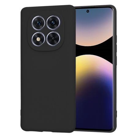 Husa pentru Xiaomi Redmi Note 14 Pro 4G / Poco F7 - Techsuit SoftFlex - Black