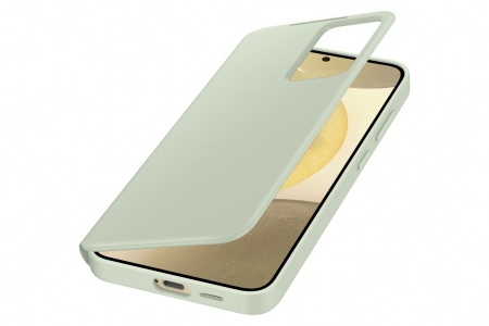 Husa Smart View Wallet Case pentru Galaxy S24 Plus, EF-ZS926CGEGWW - Light Green