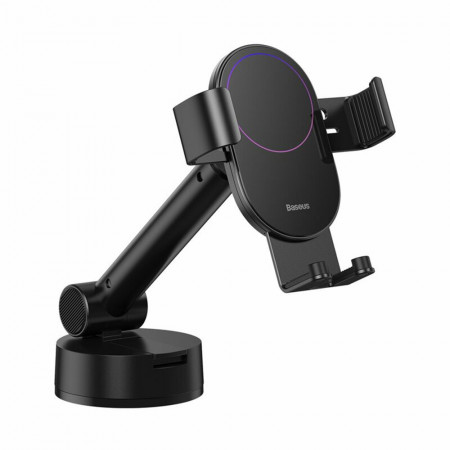 Suport auto Baseus Simplism Gravity cu ventuza negru