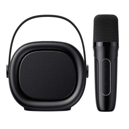 Boxa Portabila Karaoke cu Microfon, Bluetooth 5.3, Type-C, TF, AUX, 1200mAh - Havit (SK819BT) - Black