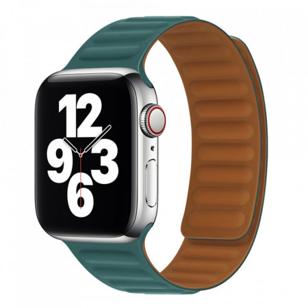 Curea pentru Apple Watch 1/2/3/4/5/6/7/8/9/10/SE/SE 2 (38/40/41/42mm) - Techsuit Watchband (W035) - Turquoise