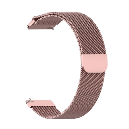 Curea pentru Huawei Watch GT 4 (41mm)/W1/Honor Watch S1/Garmin Venu 2S/Vivoactive 4S - Techsuit Watchband 18mm (W009) - Pink