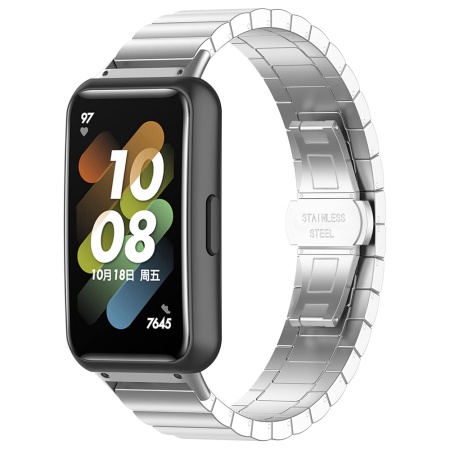 Curea pentru Instinct 2S/2S Solar/Approach S70 42mm/fenix 7S Pro Sapphire Solar - Techsuit Watchband QuickFit 20mm (W012) - Silver