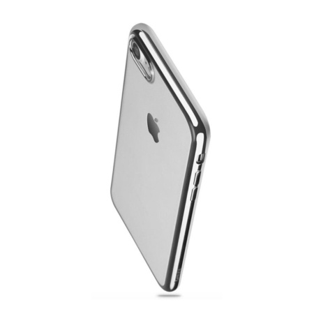 Husa iPhone 7 Plus / iPhone 8 Plus Benks Magic Glitz TRANSPARENT - ARGINTIU