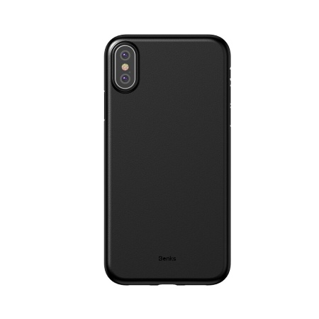 Husa iPhone Xs Max Benks Lollipop Negru Mat