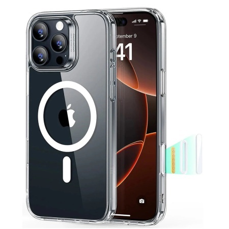 Husa pentru iPhone 16 Pro Max - ESR Classic Hybrid HaloLock - Clear
