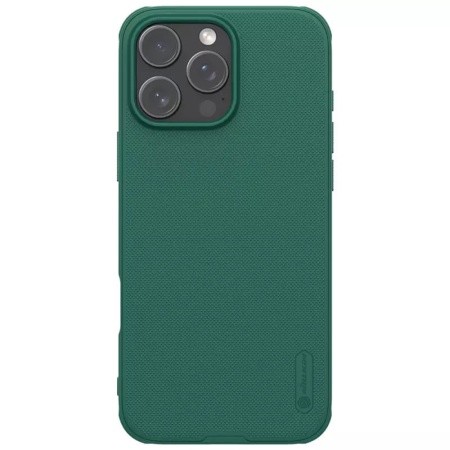 Husa pentru iPhone 16 Pro Max - Nillkin Super Frosted Shield Pro - Deep Green