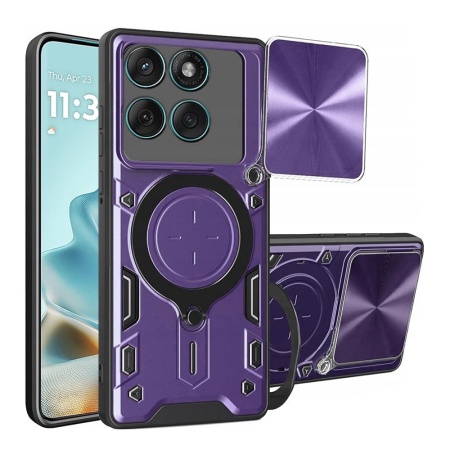 Husa pentru Motorola Edge 60 / Edge 60 Fusion - Techsuit CamGuard Pro - Purple