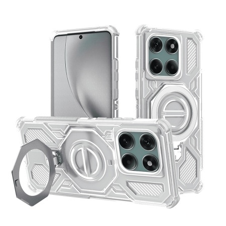 Husa pentru Motorola Edge 60 Pro - Techsuit Carbon Shield PRO - White Transparent