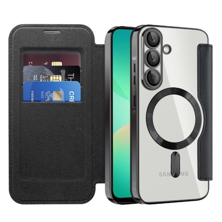 Husa pentru Samsung Galaxy A26 5G - Techsuit SmartMag Book Case - Black