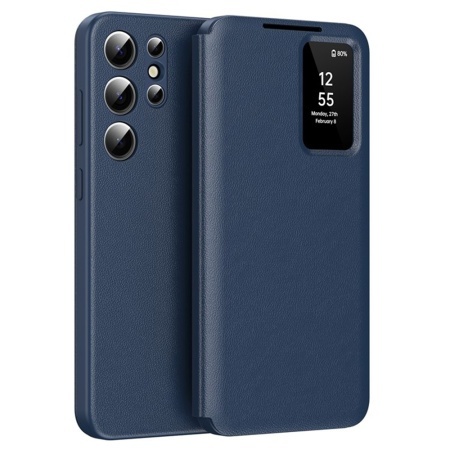 Husa pentru Samsung Galaxy S25 Ultra - Techsuit SmartView Series - Blue