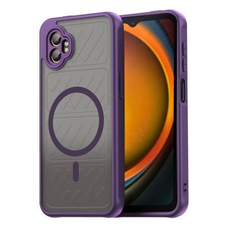 Husa pentru Samsung Galaxy Xcover7 Pro - Techsuit HaloFrost II MagSafe - Purple