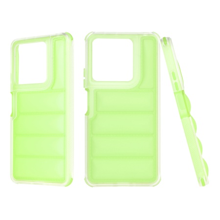 Husa pentru Xiaomi Redmi Note 13 5G - Techsuit Wave Shield - Green