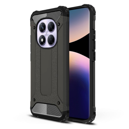 Husa pentru Xiaomi Redmi Note 14 Pro 4G / Poco F7 - Techsuit Hybrid Armor - Black