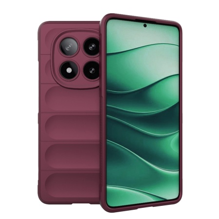 Husa pentru Xiaomi Redmi Note 14 Pro / Poco X7 - Techsuit Magic Shield - Bordeaux