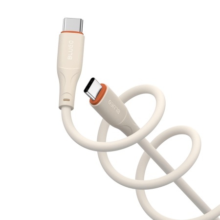 Cablu de Incarcare Type-C la Type-C, Fast Charging, 1.5m - Blueo Ape Lengend - Orange