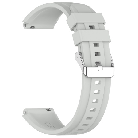 Curea pentru Huawei Watch GT 4 (41mm)/W1/Honor Watch S1/Garmin Venu 2S/Vivoactive 4S - Techsuit Watchband 18mm (W075) - Grey