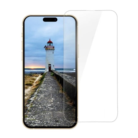 Folie pentru iPhone 15 Pro Max (set 10) - ANANK 3D Curved Screen Protector - Clear