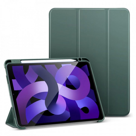 Husa pentru iPad Air 4 (2020) / Air 5 (2022) / Air 11Â (2024) - ESR Rebound Pencil - Forest Green