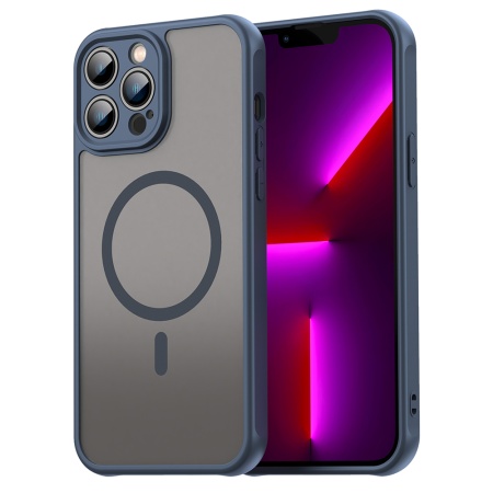 Husa pentru iPhone 13 Pro Max - Techsuit HaloFrost II MagSafe - Navy Blue