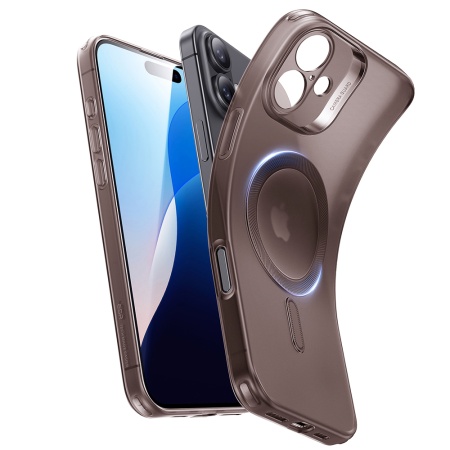 Husa pentru iPhone 16 - ESR Zero HaloLock - Brown