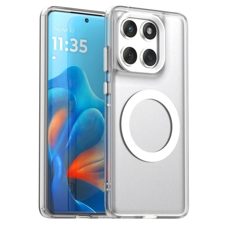Husa pentru Motorola Edge 60 / Edge 60 Fusion - Techsuit CandyCase MagSafe - White