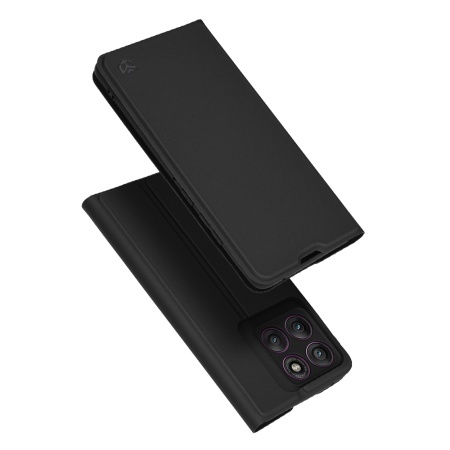 Husa pentru Motorola Edge 60 Pro - Techsuit Magskin Book - Black