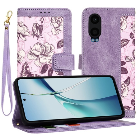 Husa pentru OnePlus Nord CE4 Lite - Techsuit FlipCraft - Mysterious Purple