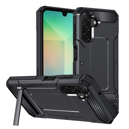 Husa pentru Samsung Galaxy A26 5G - Techsuit Hybrid Armor - Black