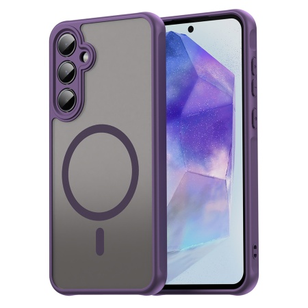 Husa pentru Samsung Galaxy A35 5G - Techsuit HaloFrost II MagSafe - Purple