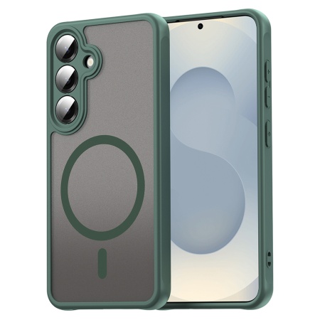 Husa pentru Samsung Galaxy S24 Plus / S25 Plus - Techsuit HaloFrost II MagSafe - Green