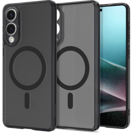 Husa pentru Samsung Galaxy S25 Edge - Spigen Ultra Hybrid MagSafe - Frost Black