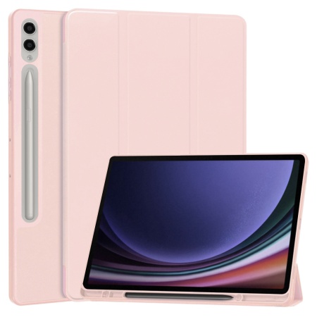 Husa pentru Samsung Galaxy Tab S9 Plus / S10 Plus - Techsuit Flex Trifold - Pink