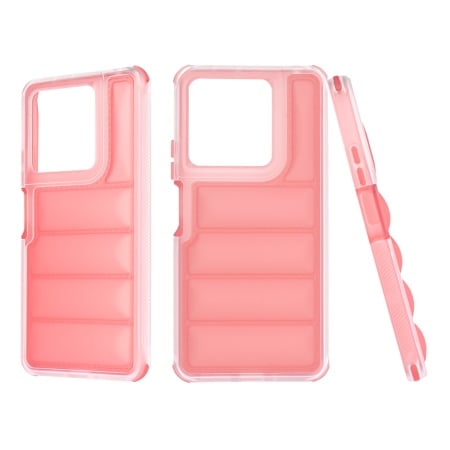 Husa pentru Xiaomi Redmi Note 13 5G - Techsuit Wave Shield - Red