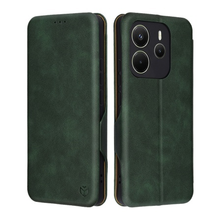 Husa pentru Xiaomi Redmi Note 14 4G (Standard) - Techsuit Safe Wallet Plus - Green